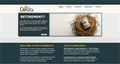 Desktop Screenshot of delta-benefits.com